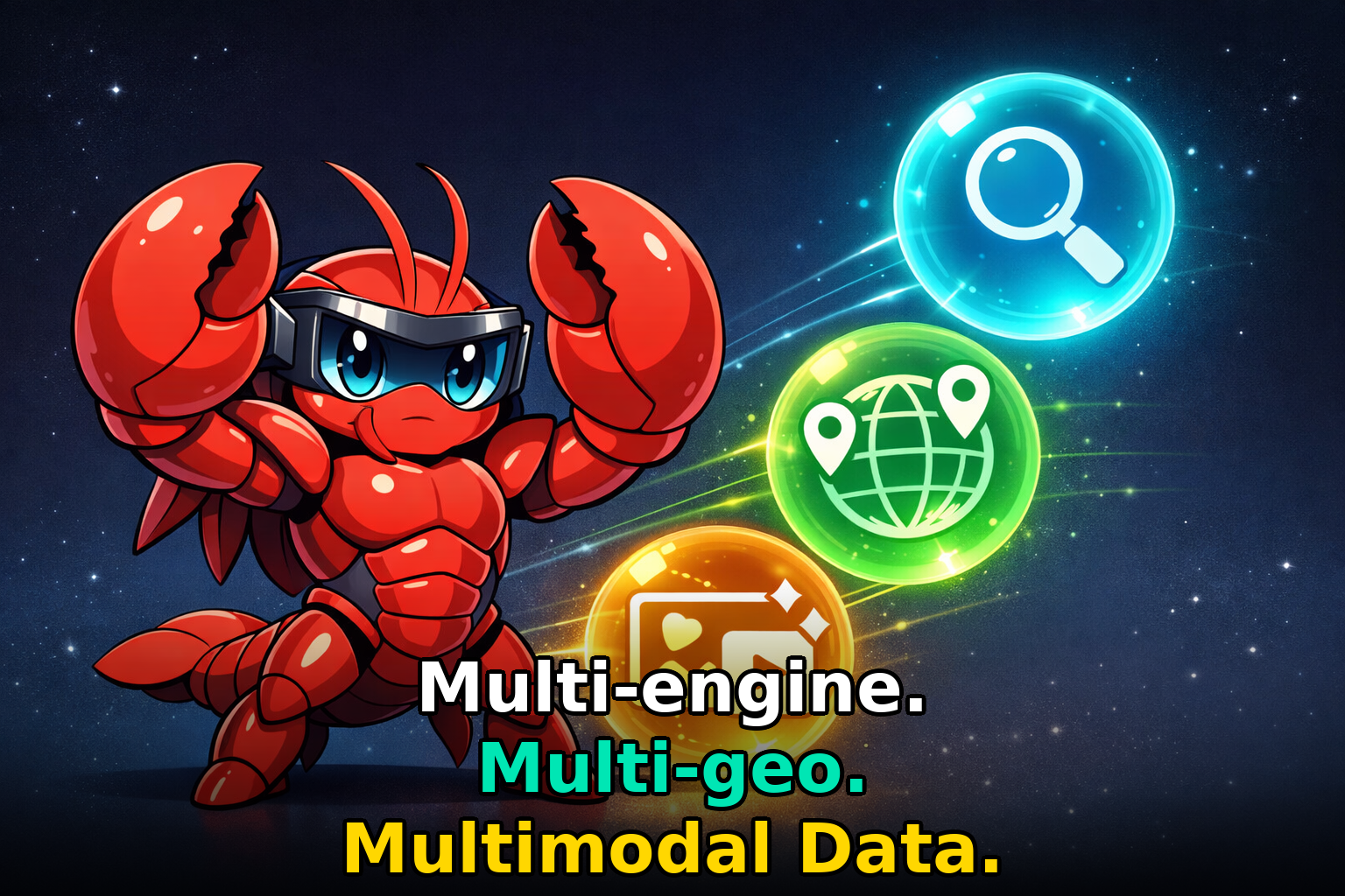 Multi-engine. Multi-geo. Multimodal Data.